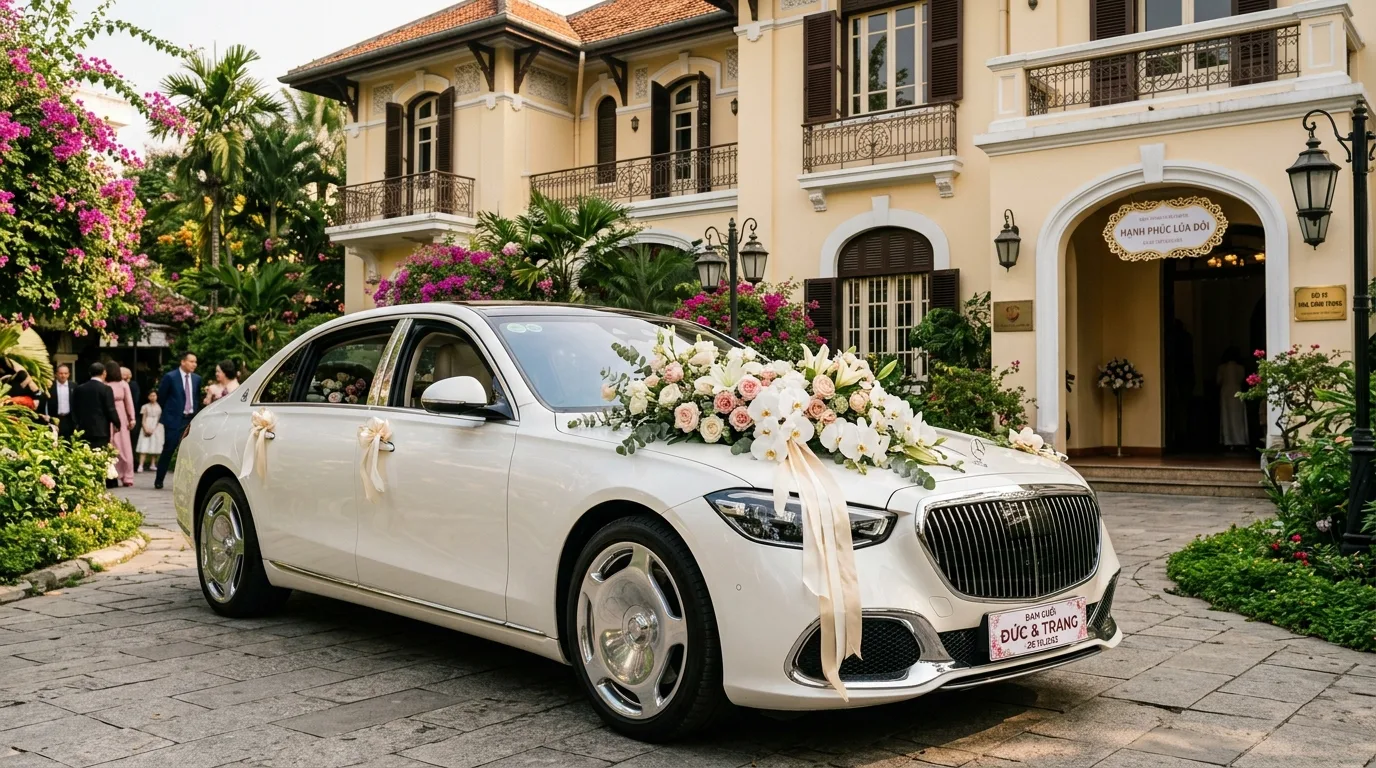 Thuê xe hoa cưới rước dâu